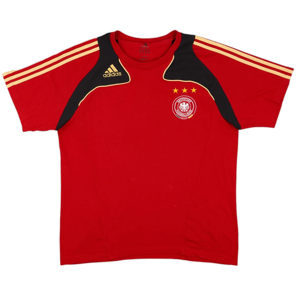 2007-08 Germany adidas Cotton Tee - 8/10 - (L)