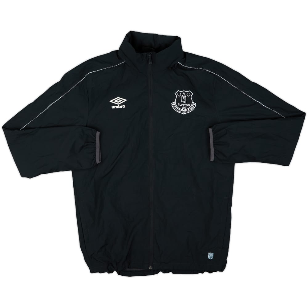 2018-19 Everton Umbro Hooded Track Jacket - 10/10 - (M)