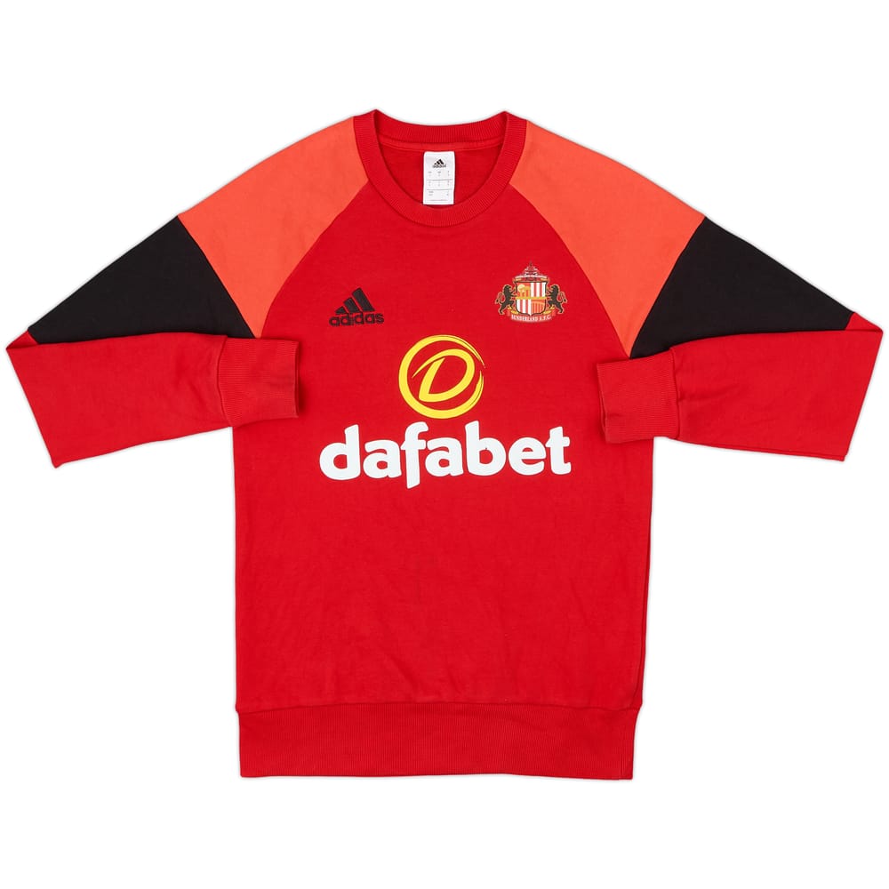 2016-17 Sunderland adidas Sweat Top - 7/10 - (S)