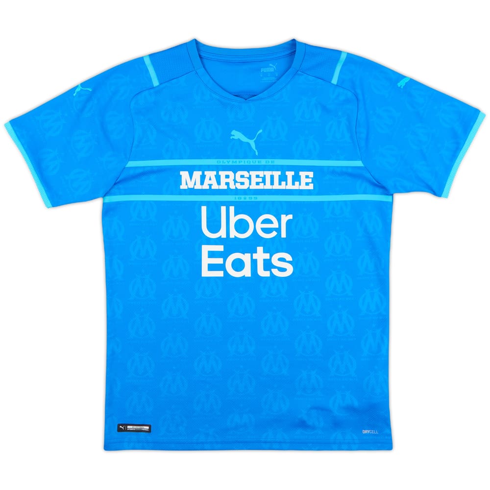 2021-22 Olympique Marseille Third Shirt - 8/10 - (M)