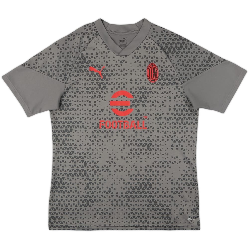 2023-24 AC Milan Puma Training Shirt - 9/10 - (L)