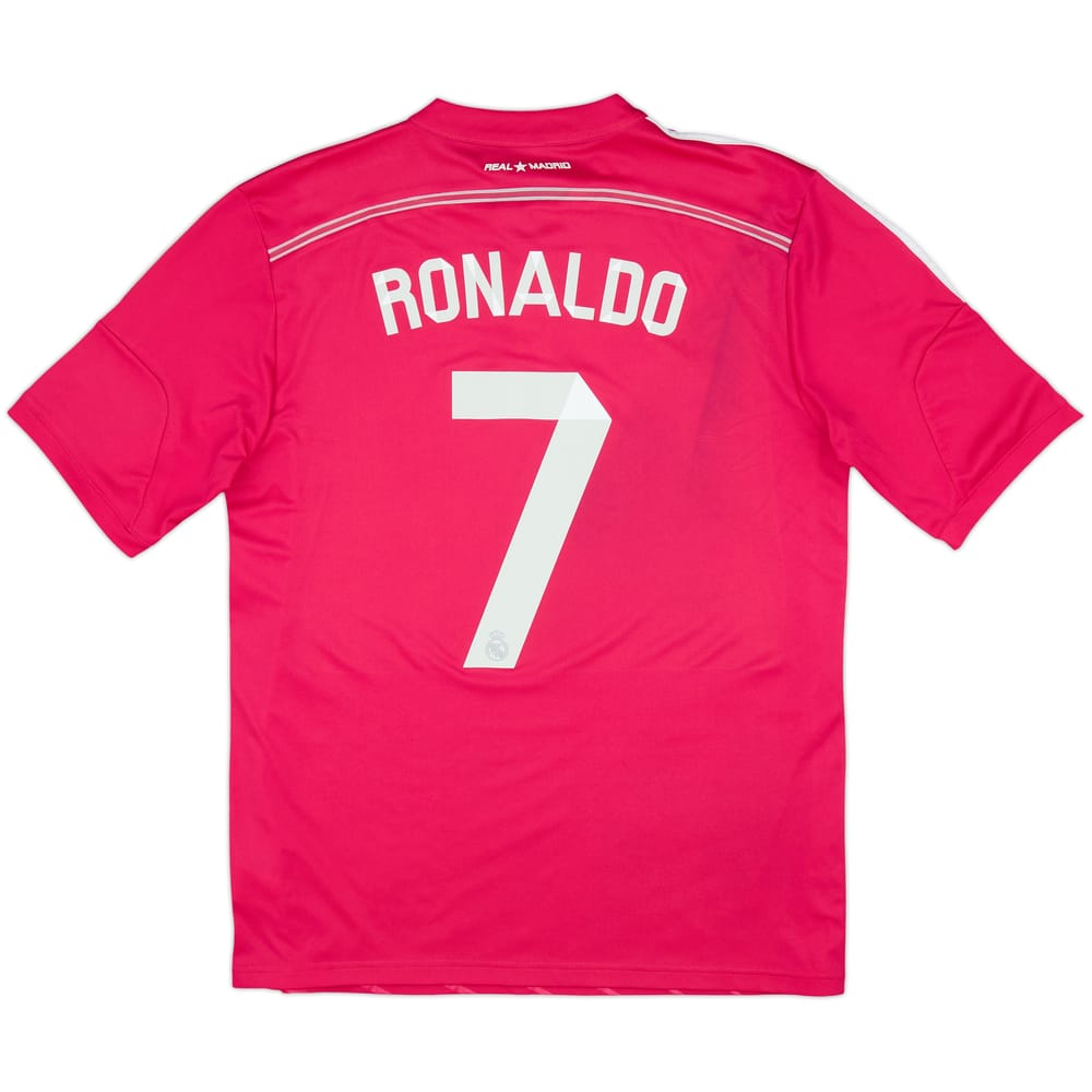 2014-15 Real Madrid Away Shirt Ronaldo #7 - 7/10 - (L)