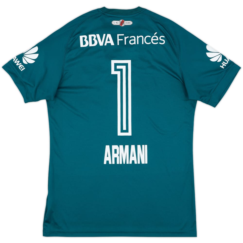 2017-18 River Plate GK Shirt Armani #1 - 9/10 - (M)