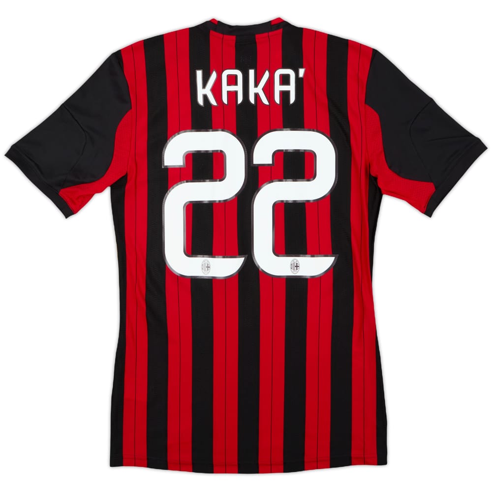 2013-14 AC Milan Player Issue Home Shirt Kaka #22 - 10/10 - (M)
