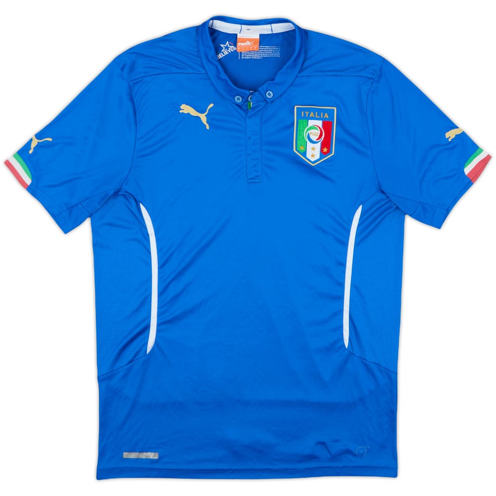 2014-15 Italy Home Shirt - 4/10 - (L)