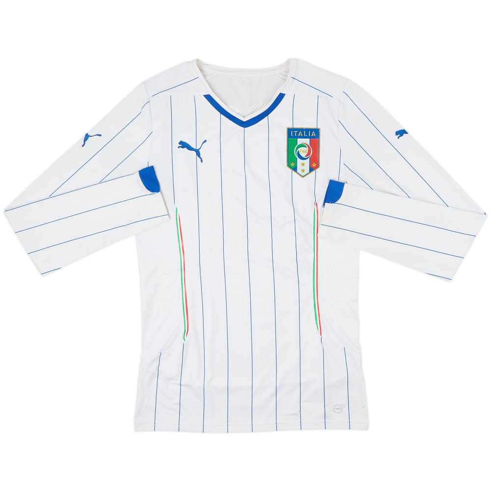 2014-15 Italy Player Issue ACTV Away L/S Shirt - 5/10 - (XL)