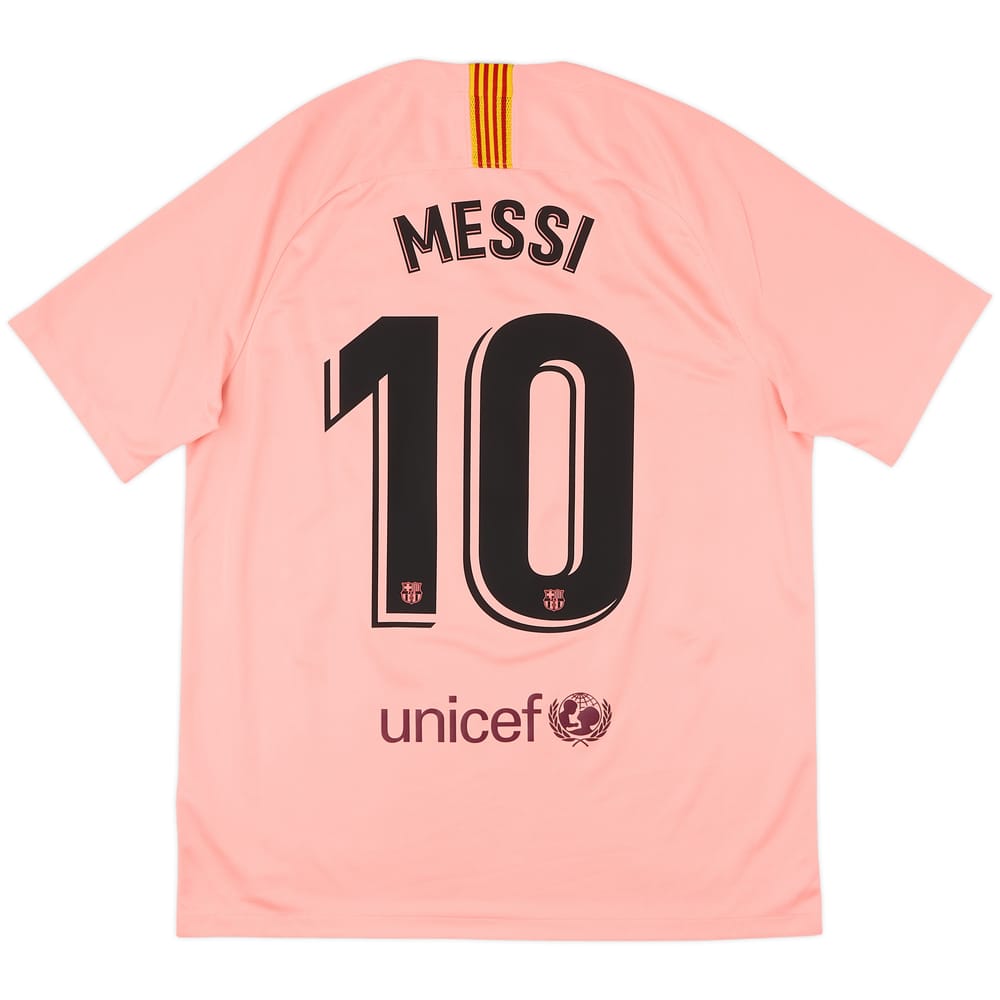 2018-19 Barcelona Third Shirt Messi #10 - 6/10 - (L)