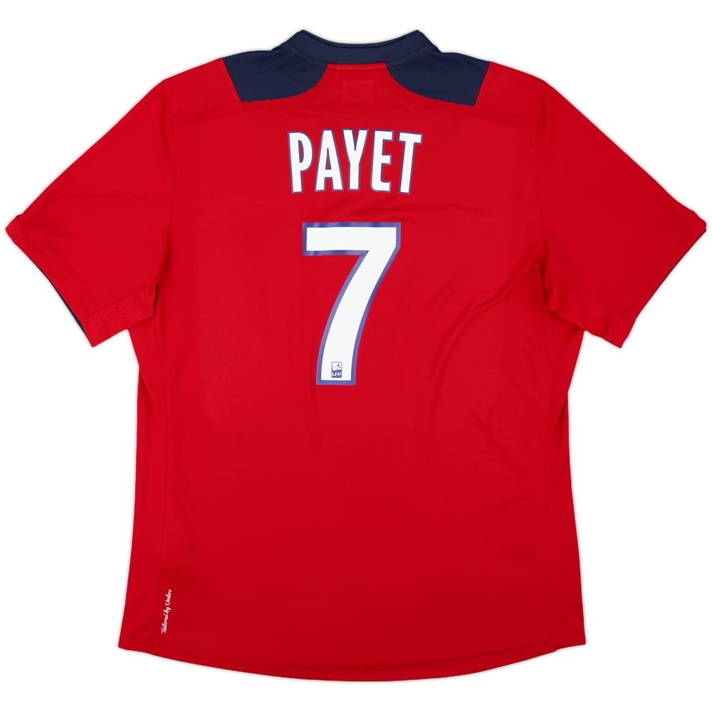 2012-13 Lille Home Shirt Payet #7 - 9/10 - (XL)