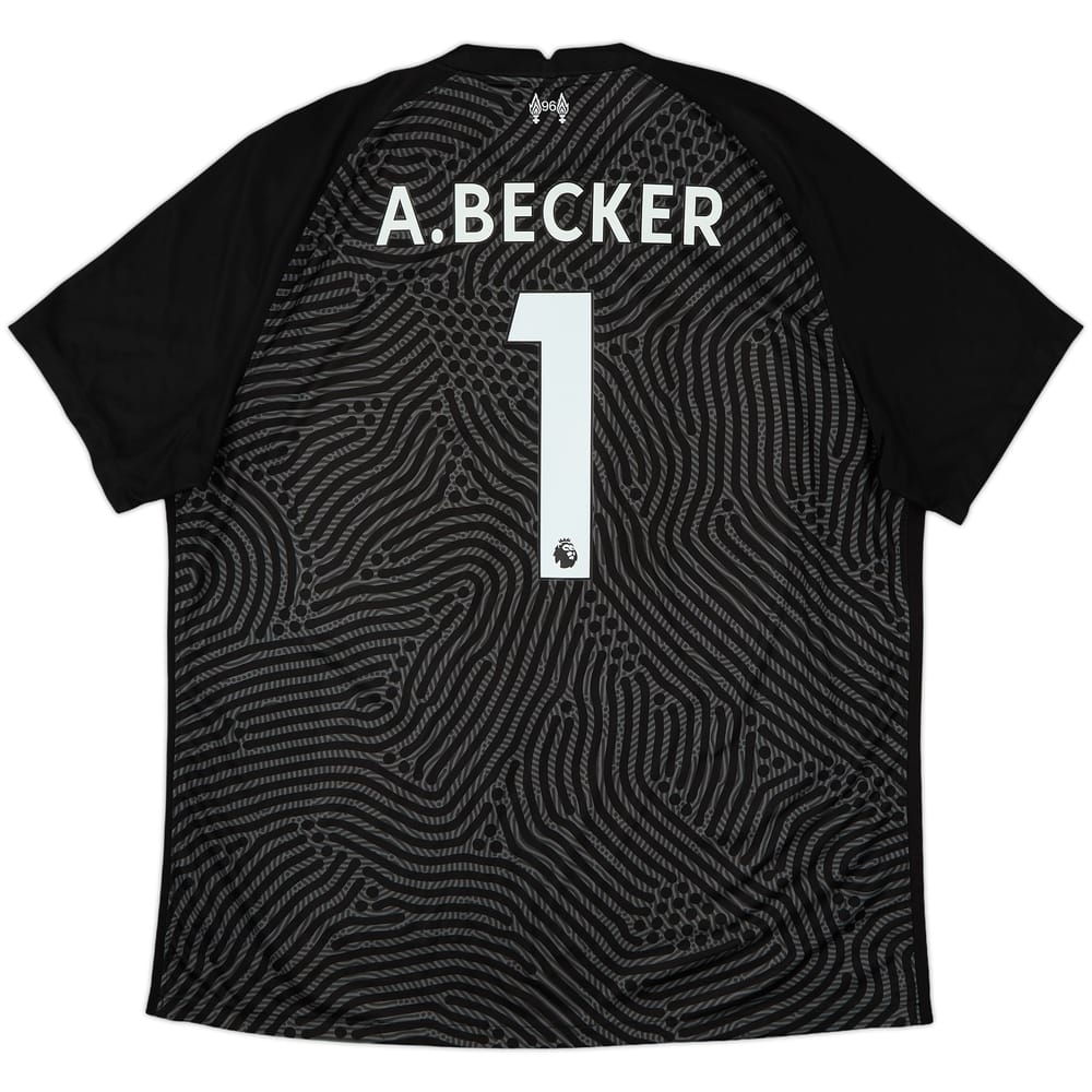 2020-21 Liverpool GK S/S Shirt A.Becker #1 - 8/10 - (XXL)