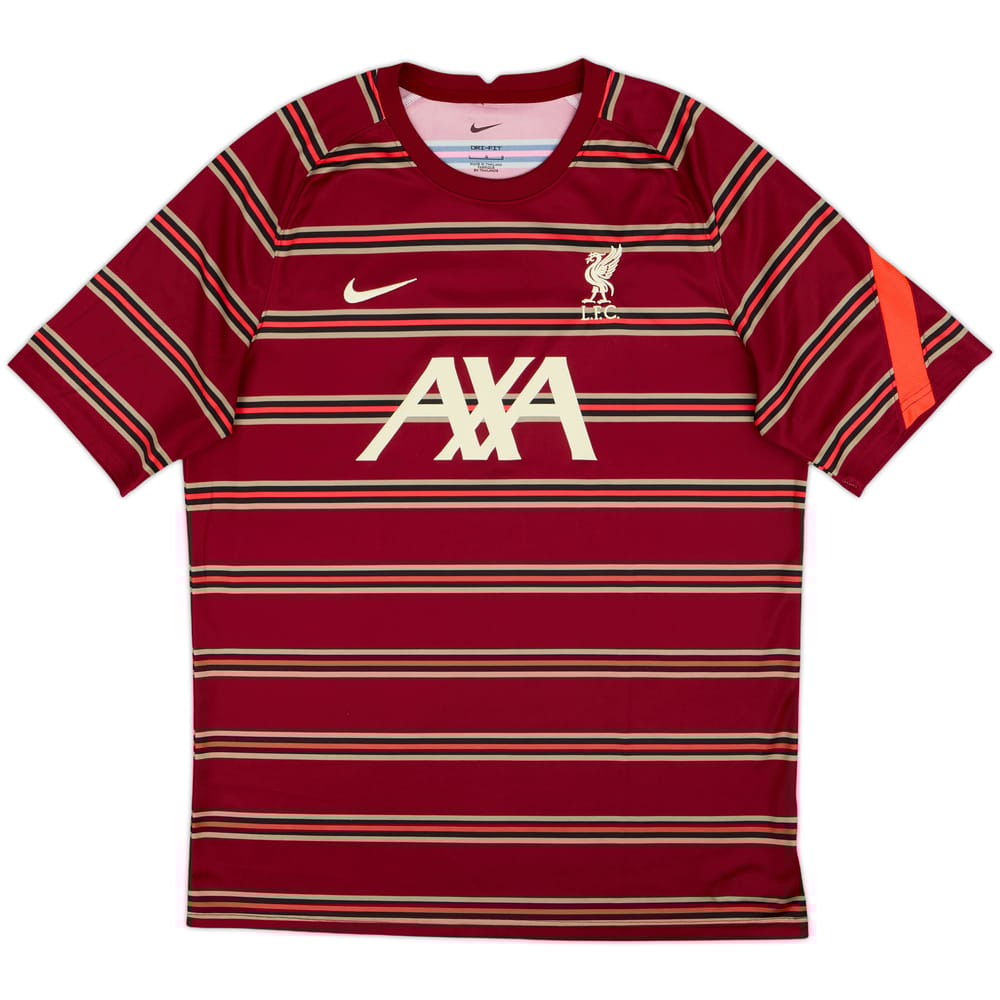 2021-22 Liverpool Nike Training Shirt - 8/10 - (L)