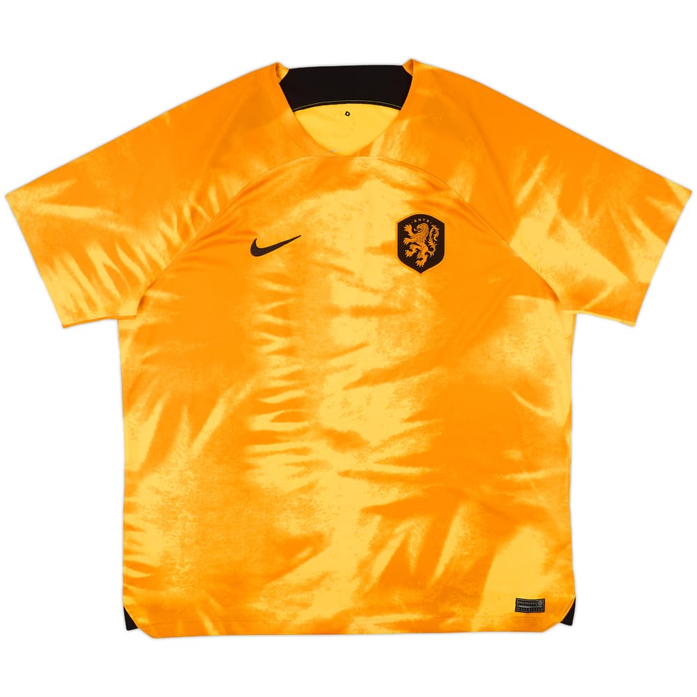 2022-23 Netherlands Home Shirt - 7/10 - (XXL)