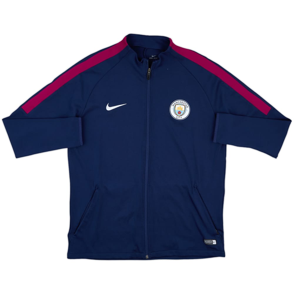 2017-18 Manchester City Nike Track Jacket - 9/10 - (L)