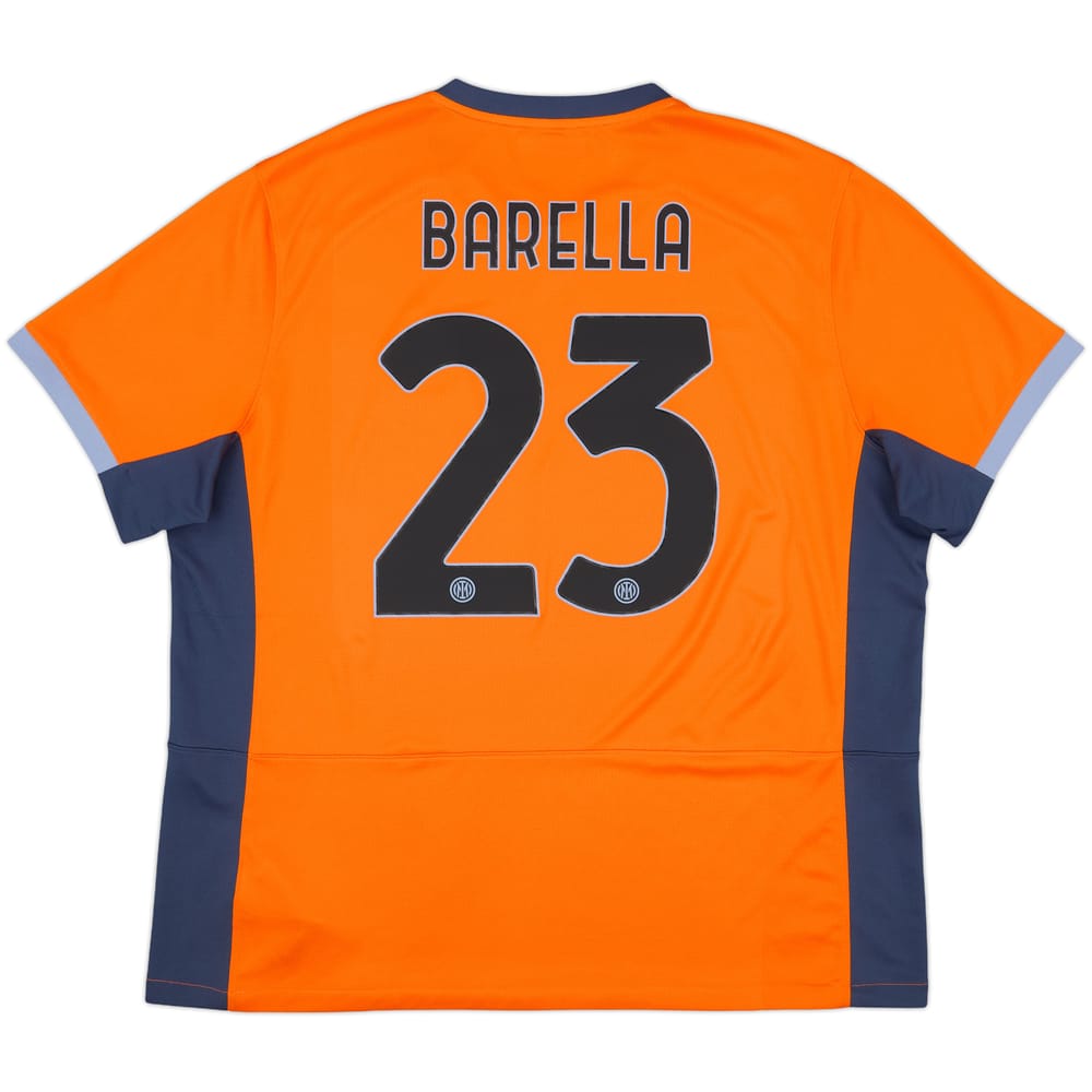 2023-24 Inter Milan Third Shirt Barella #23 - 8/10 - (XXL)