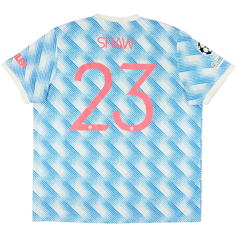 2021-22 Manchester United Away Shirt Shaw #23 - 7/10 - (XXL)