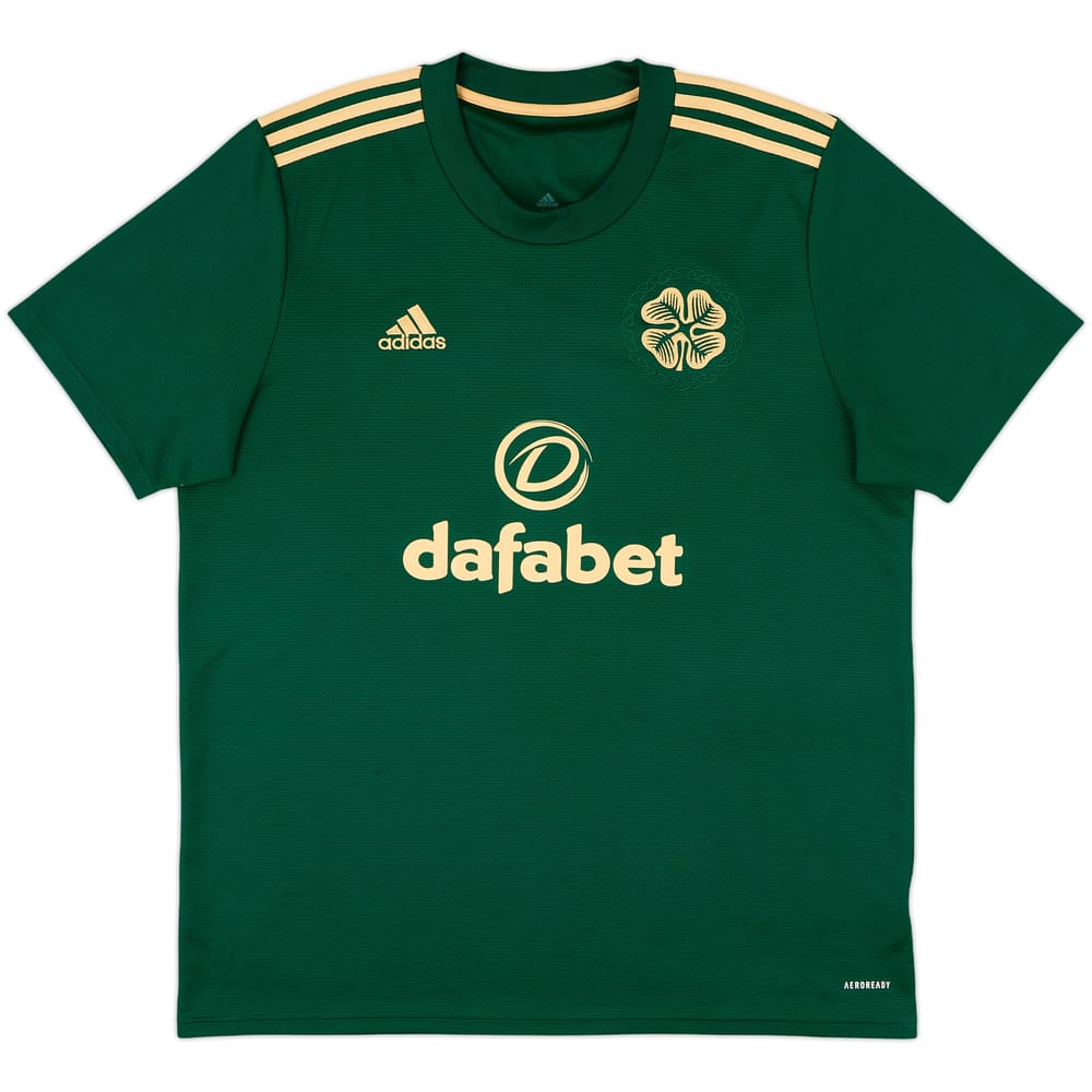 2021-22 Celtic Away Shirt - 8/10 - (XL)