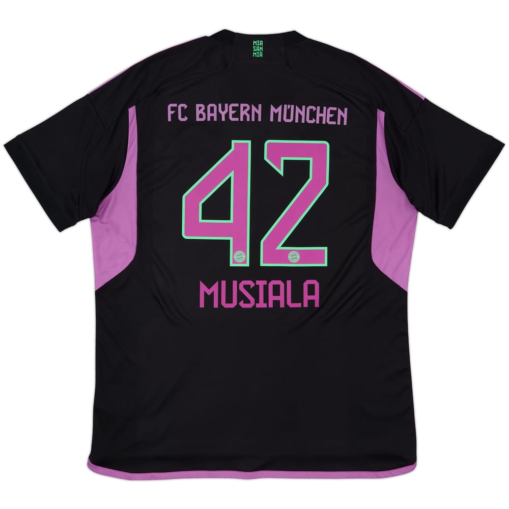2023-24 Bayern Munich Away Shirt Musiala #42 - 8/10 - (XL)