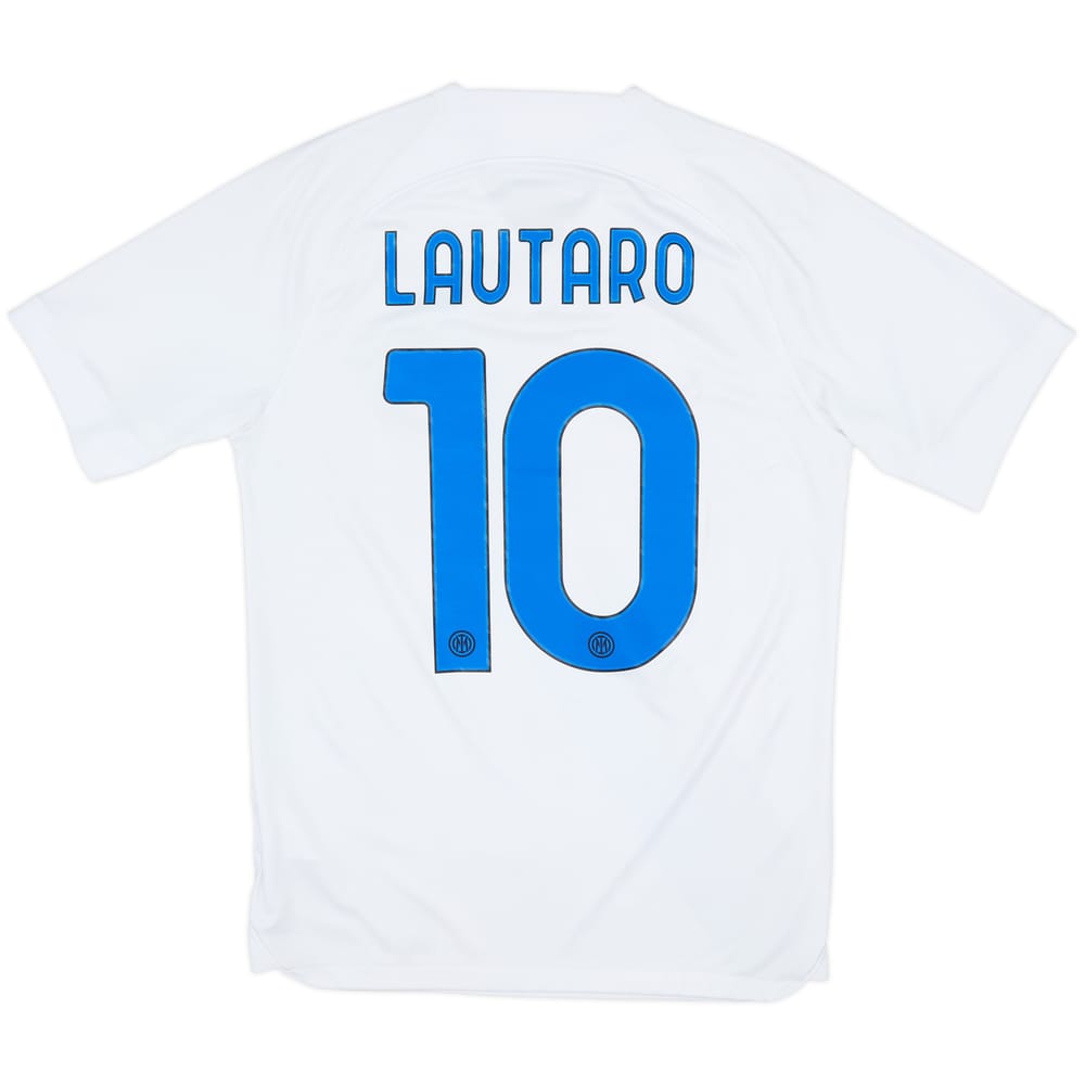 2023-24 Inter Milan Away Shirt Lautaro #10 - 6/10 - (S)