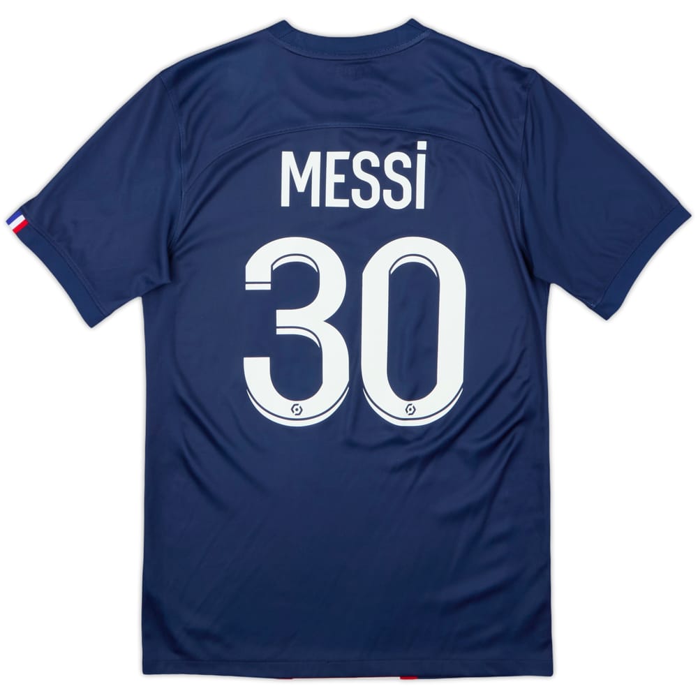 2022-23 Paris Saint-Germain Home Shirt Messi #30 - 7/10 - (S)