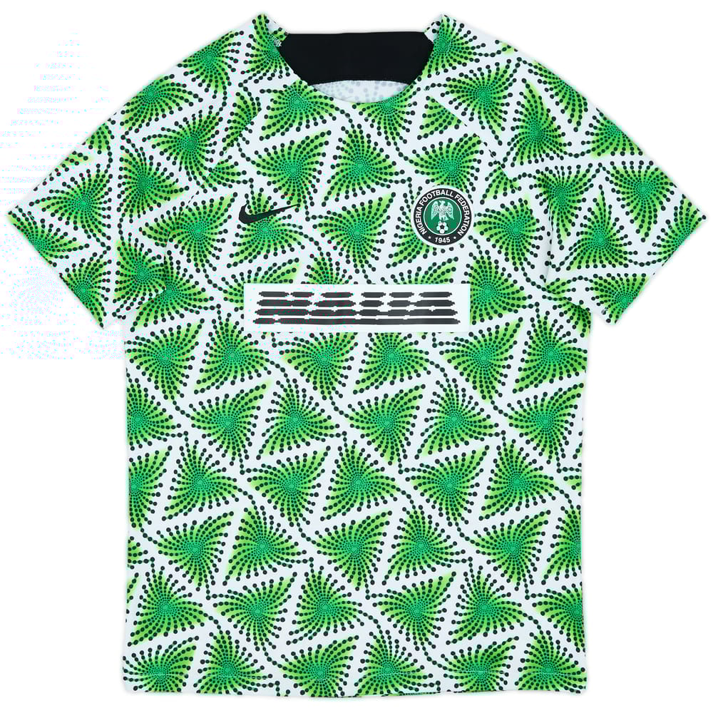 2022-23 Nigeria Nike Pre-Match Training Shirt - 8/10 - (M)