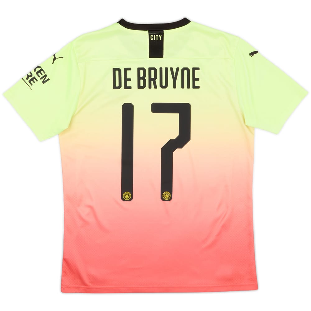 2019-20 Manchester City Third Shirt De Bruyne #17 - 8/10 - (M)