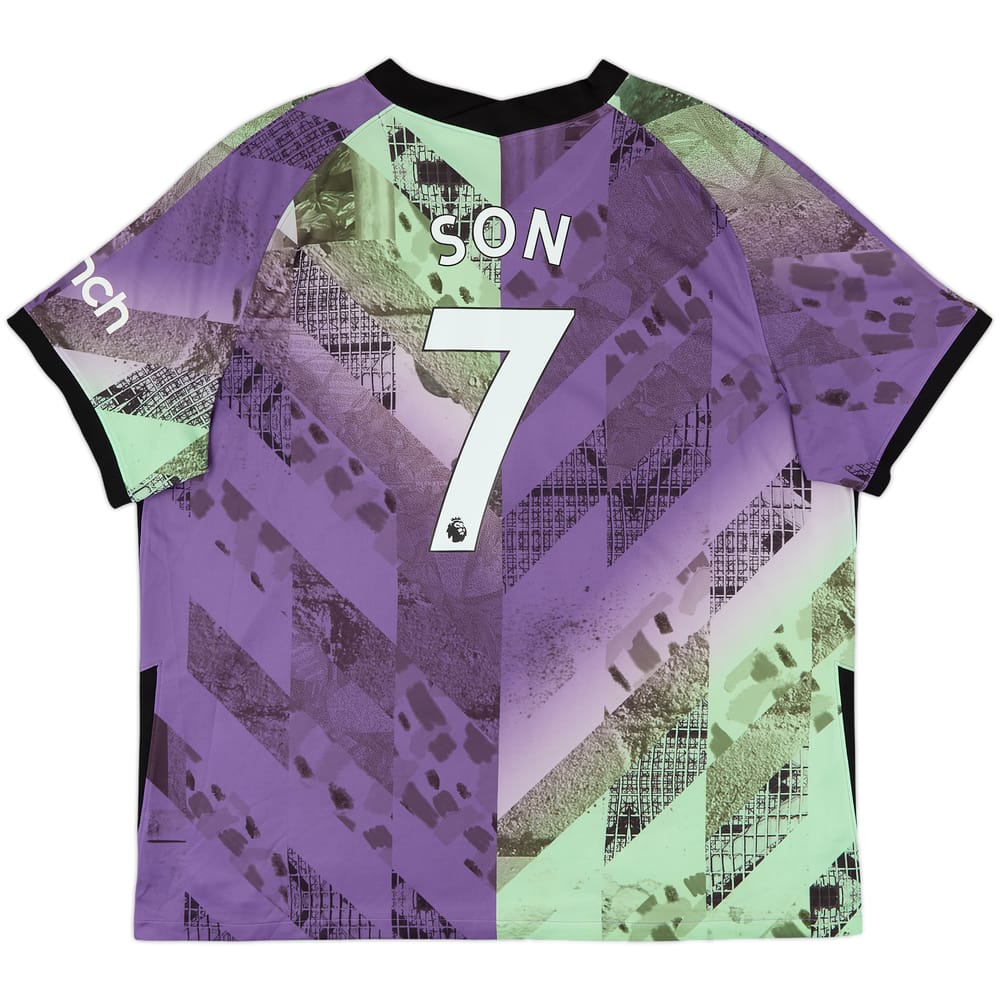 2021-22 Tottenham Third Shirt Son #7 - 10/10 - (3XL)