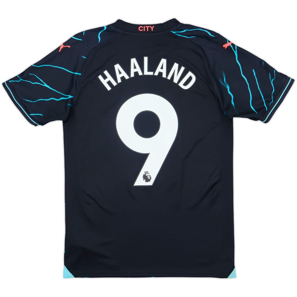 2023-24 Manchester City Third Shirt Haaland #9 - 10/10 - (S)