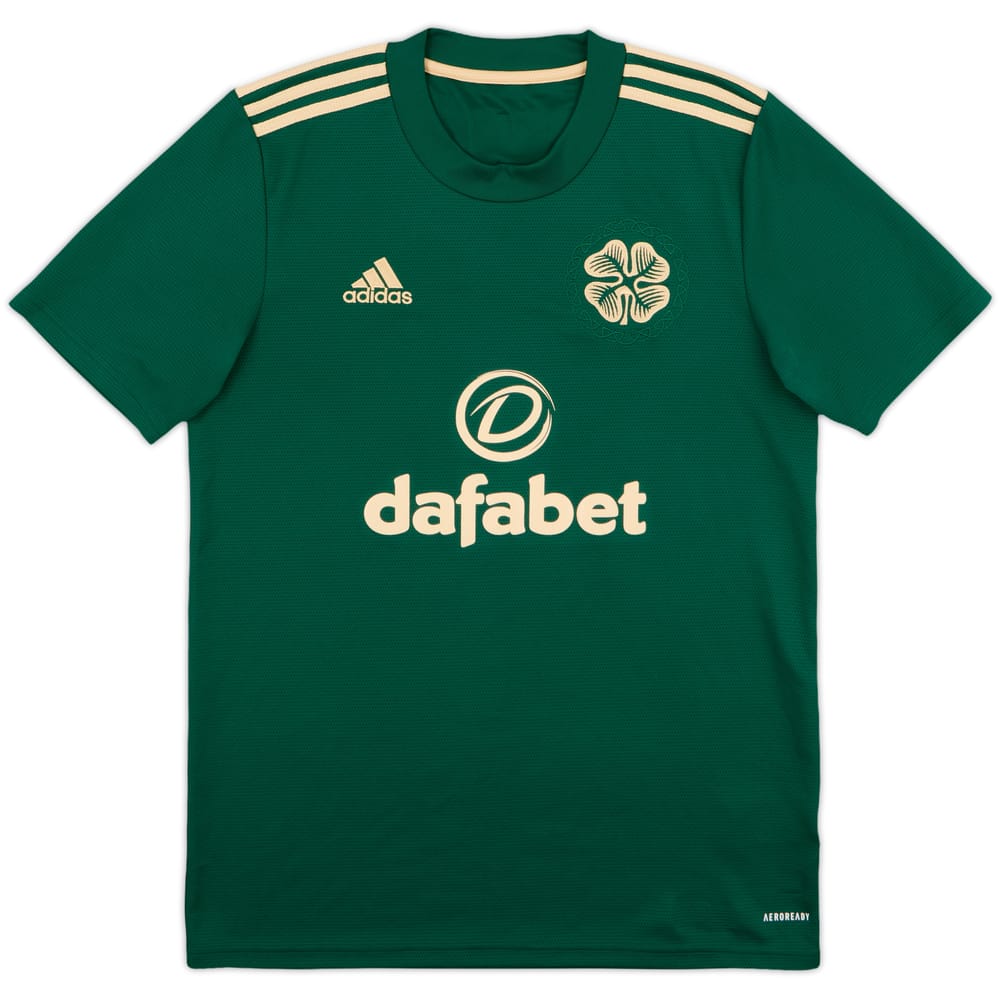 2021-22 Celtic Away Shirt - 9/10 - (M)