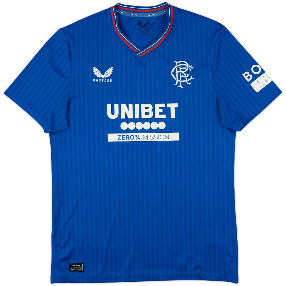 2023-24 Rangers Home Shirt - 9/10 - (M)