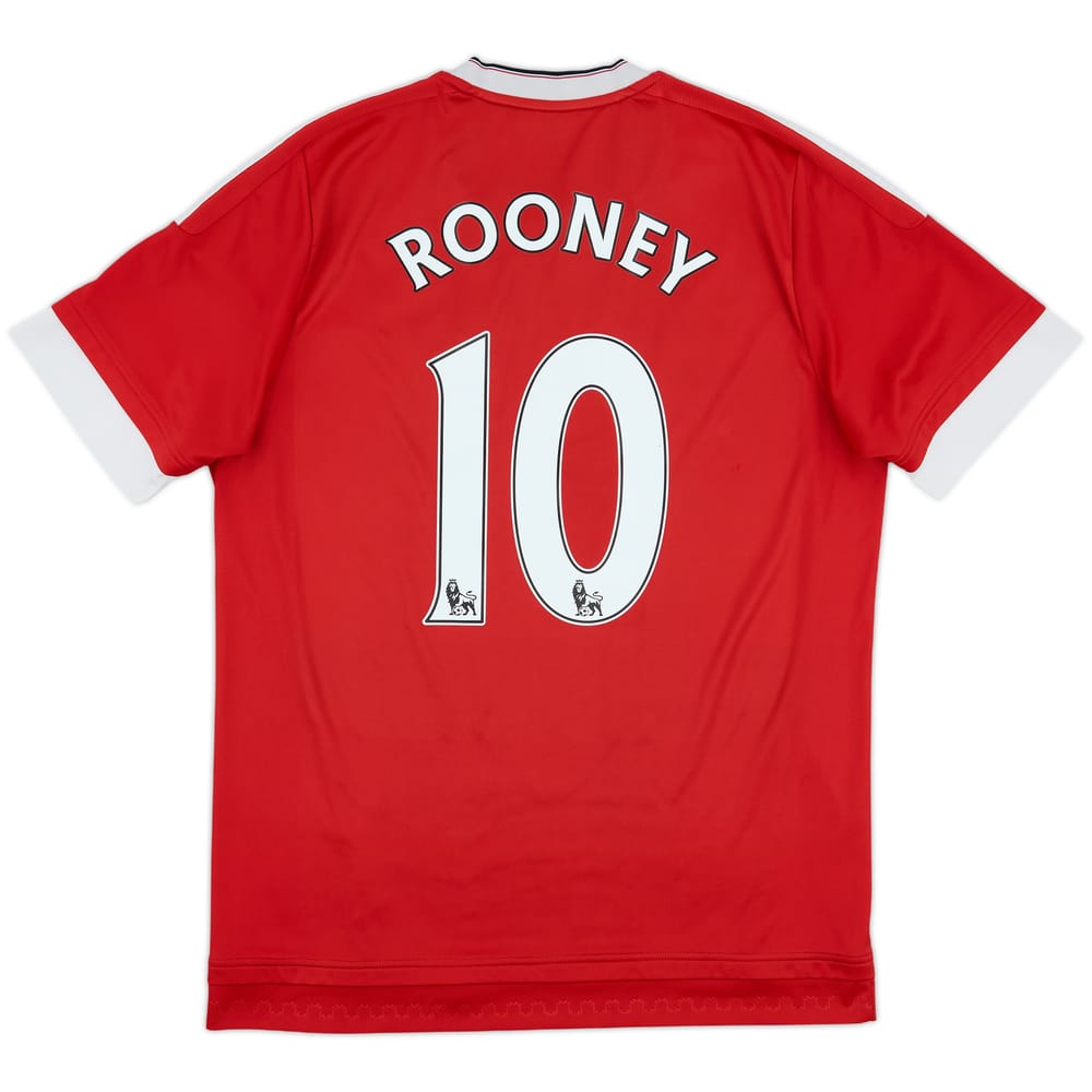 2015-16 Manchester United Home Shirt Rooney #10 - 5/10 - (L)
