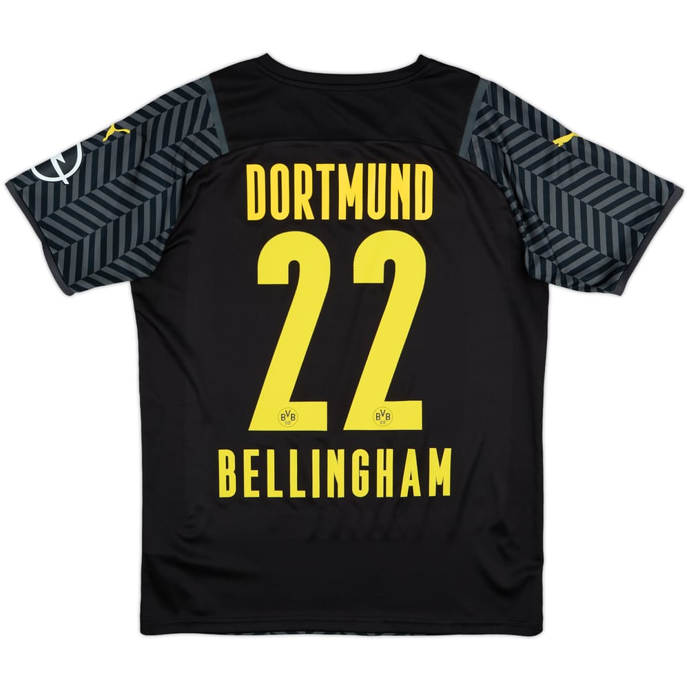 2021-22 Borussia Dortmund Away Shirt Bellingham #22 - 8/10 - (M)