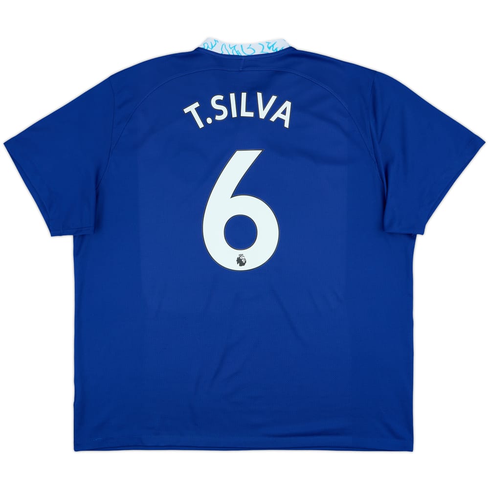 2022-23 Chelsea Home Shirt T.Silva #6 - 9/10 - (XXL)