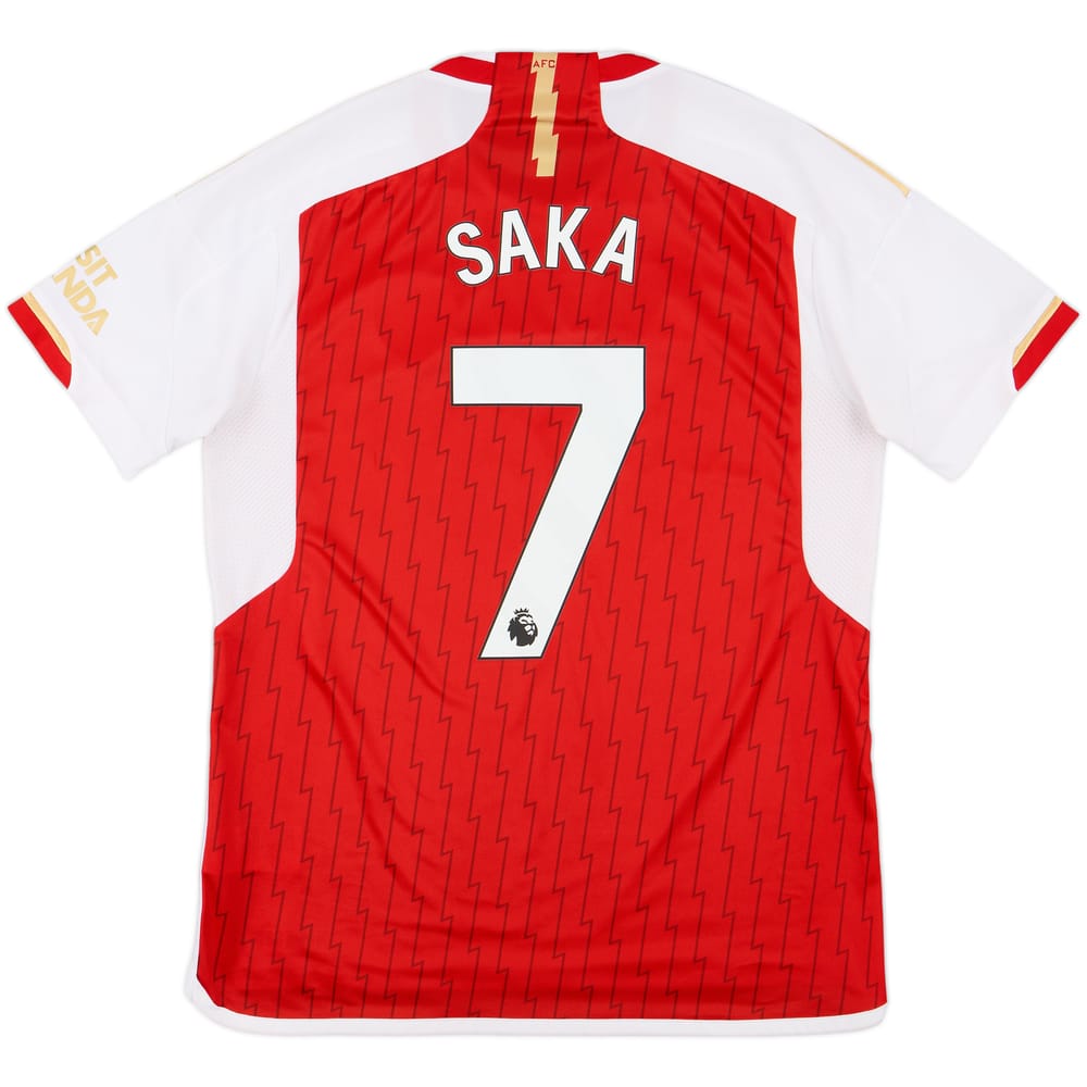 2023-24 Arsenal Home Shirt Saka #7 - 8/10 - (L)