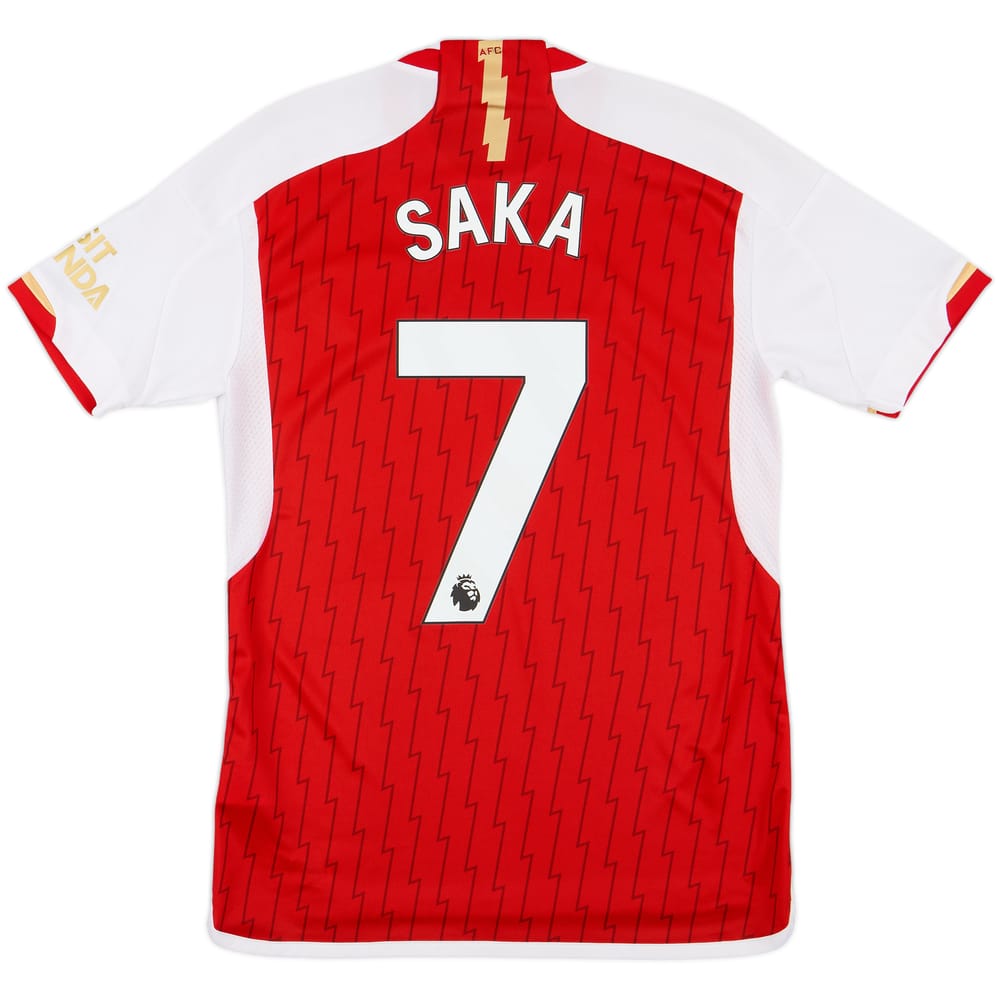 2023-24 Arsenal Home Shirt Saka #7 - 10/10 - (S)