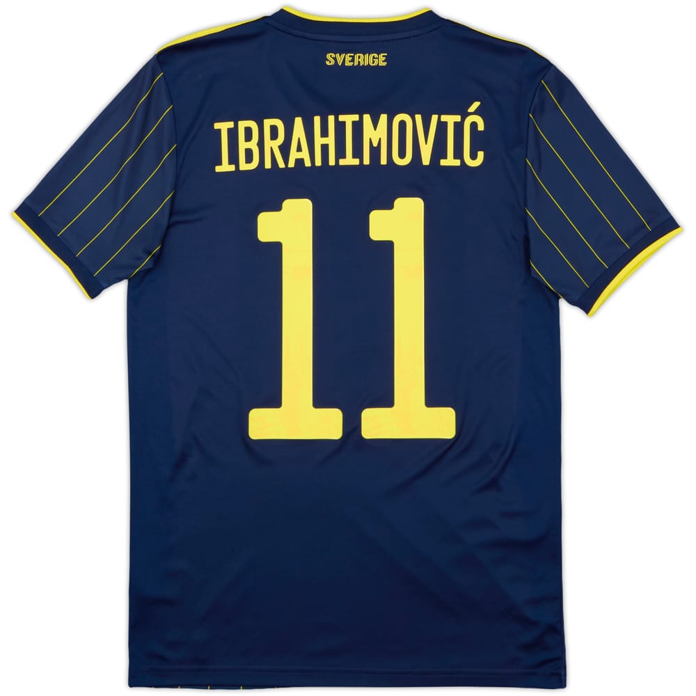 2020-22 Sweden Away Shirt Ibrahimovic #11 - 9/10 - (S)