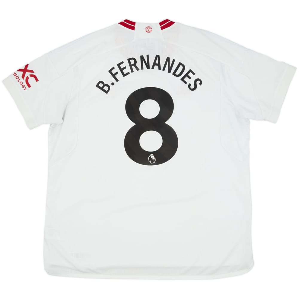 2023-24 Manchester United Third Shirt B.Fernandes #8 - 9/10 - (XXL)