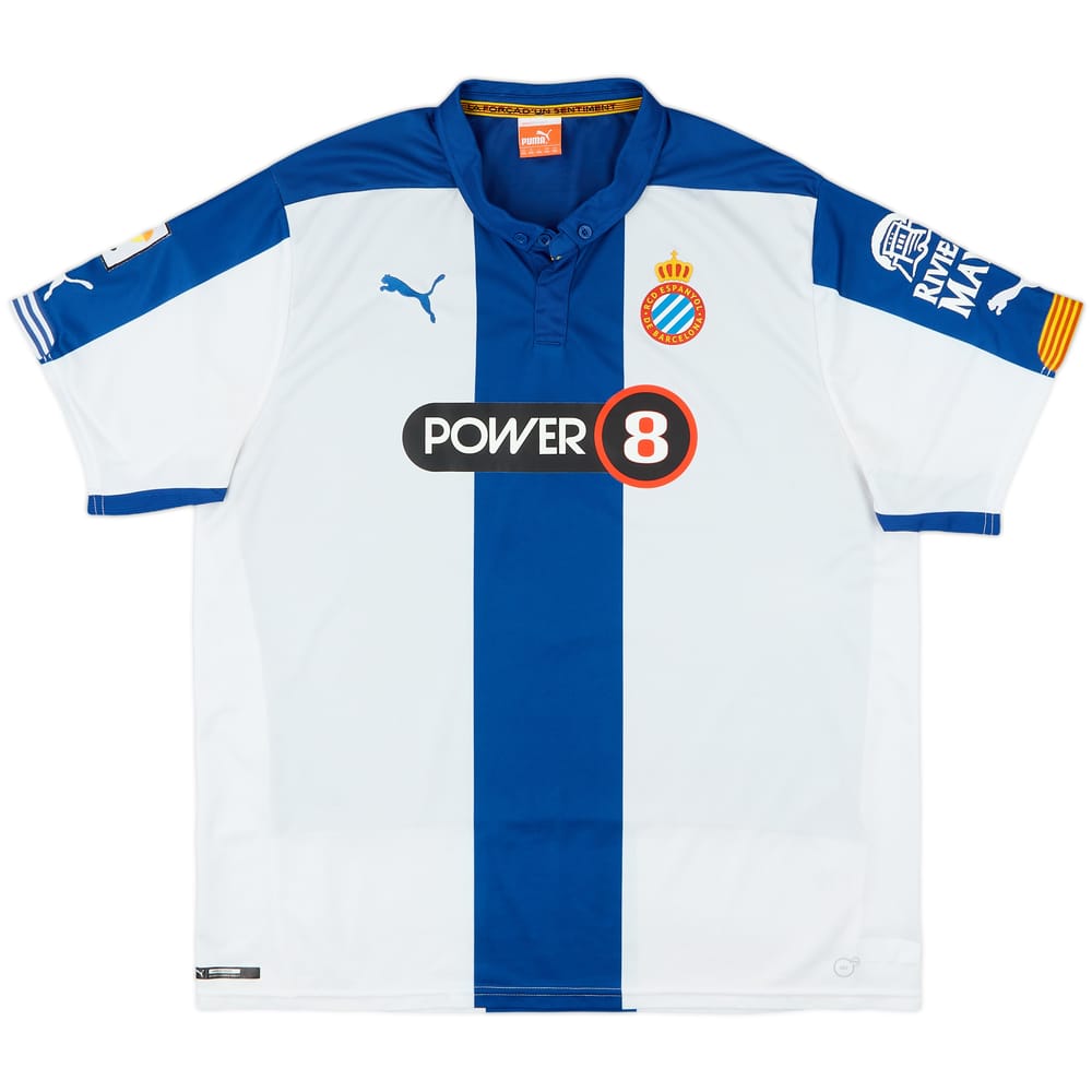 2014-15 Espanyol Home Shirt - 9/10 - (XXL)