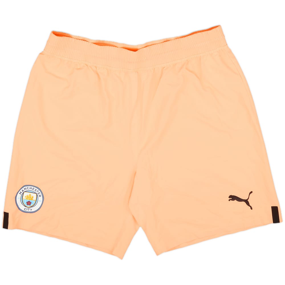 2022-23 Manchester City Player Issue GK Shorts - 10/10 - (L)
