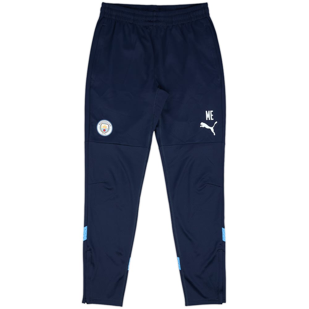 2022-23 Manchester City Staff Issue Puma Track Pants/Bottoms 'ME' - 10/10 - (M)
