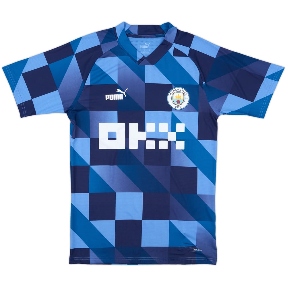 2022-23 Manchester City Puma Training Shirt - 9/10 - (S)