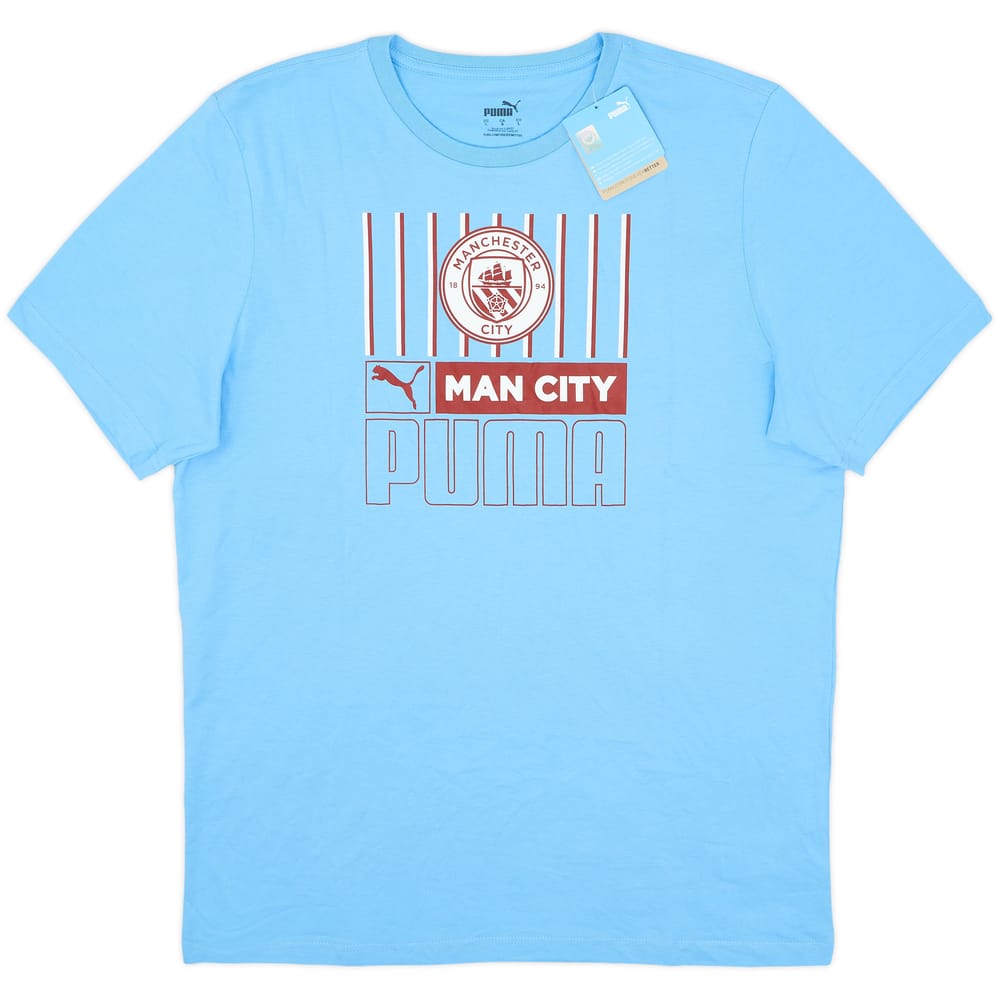 2022-23 Manchester City Puma Cotton Tee (L)