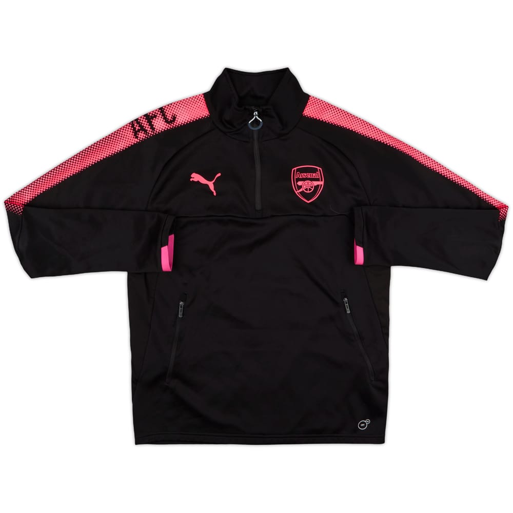 2017-18 Arsenal Puma 1/4 Zip Drill Top - 9/10 - (S)