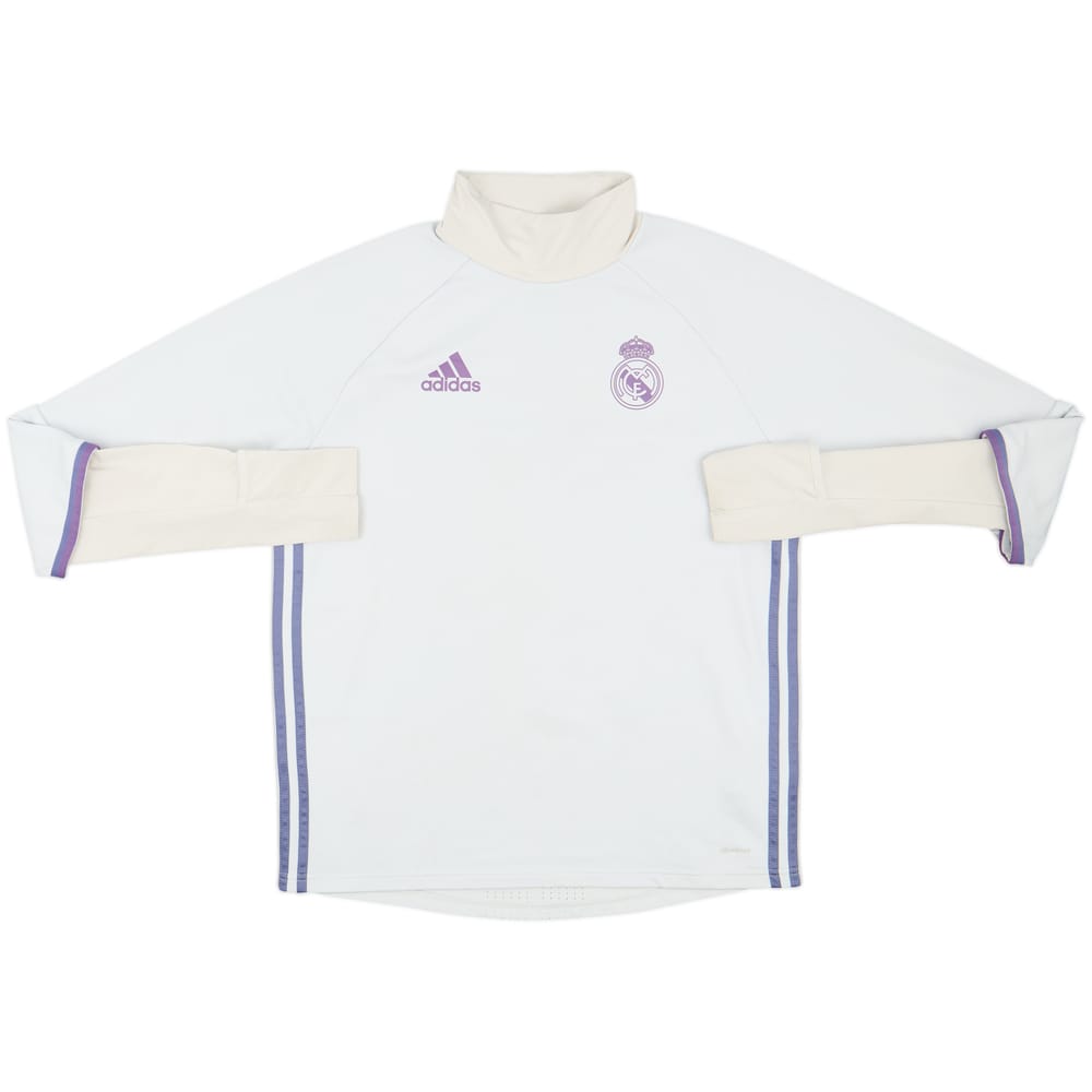 2016-17 Real Madrid adidas Drill Top - 5/10 - (M)