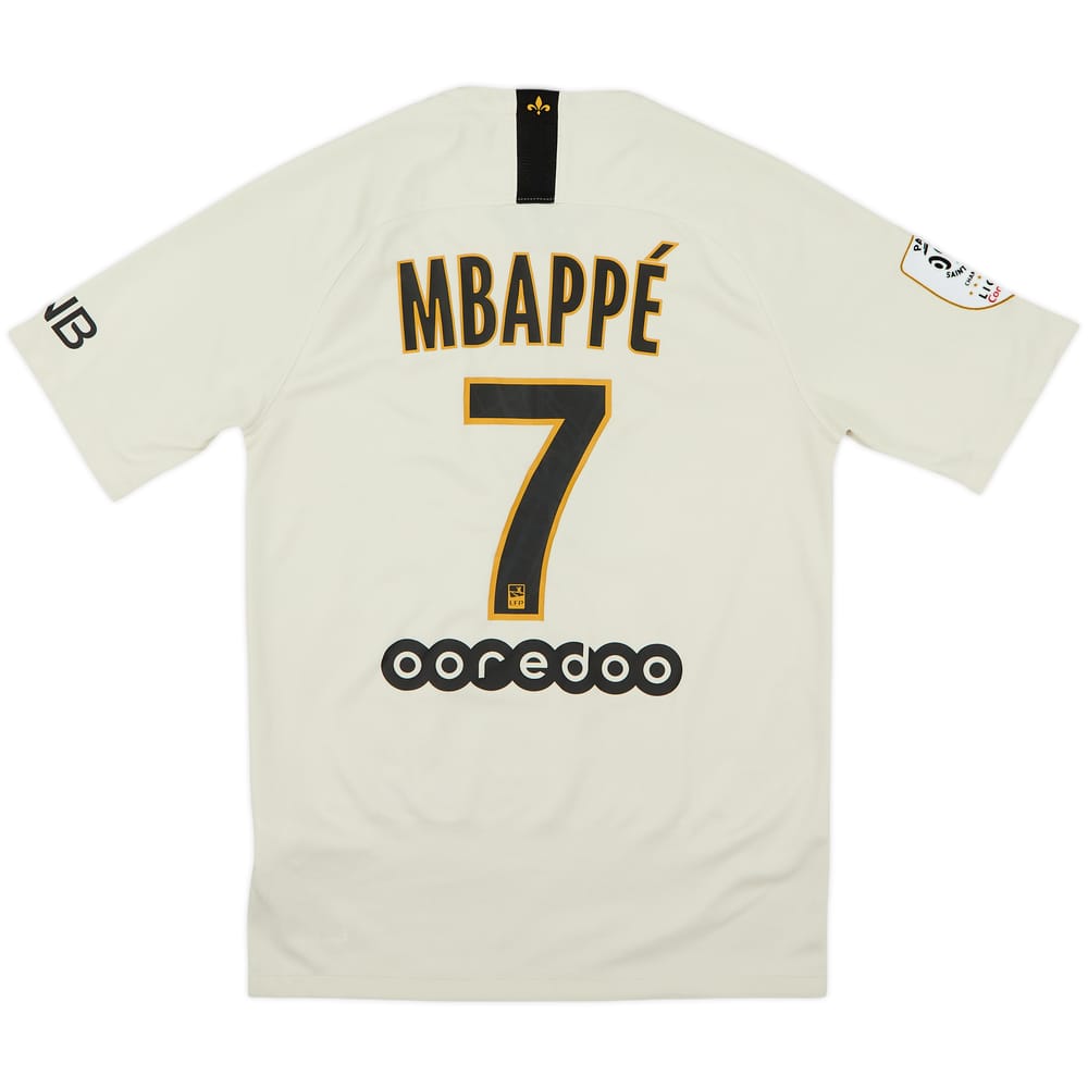 2018-19 Paris Saint-Germain Away Shirt Mbappe #7 - 8/10 - (S)
