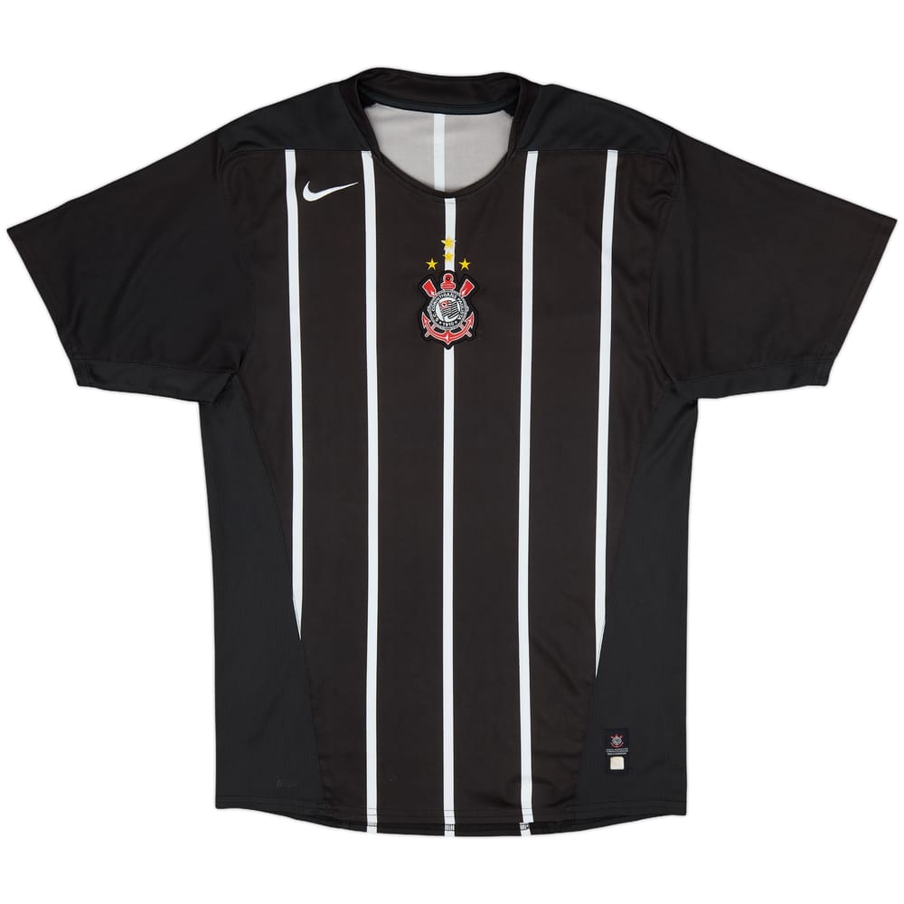 2004 Corinthians Home Shirt #10 - 8/10 - (L)