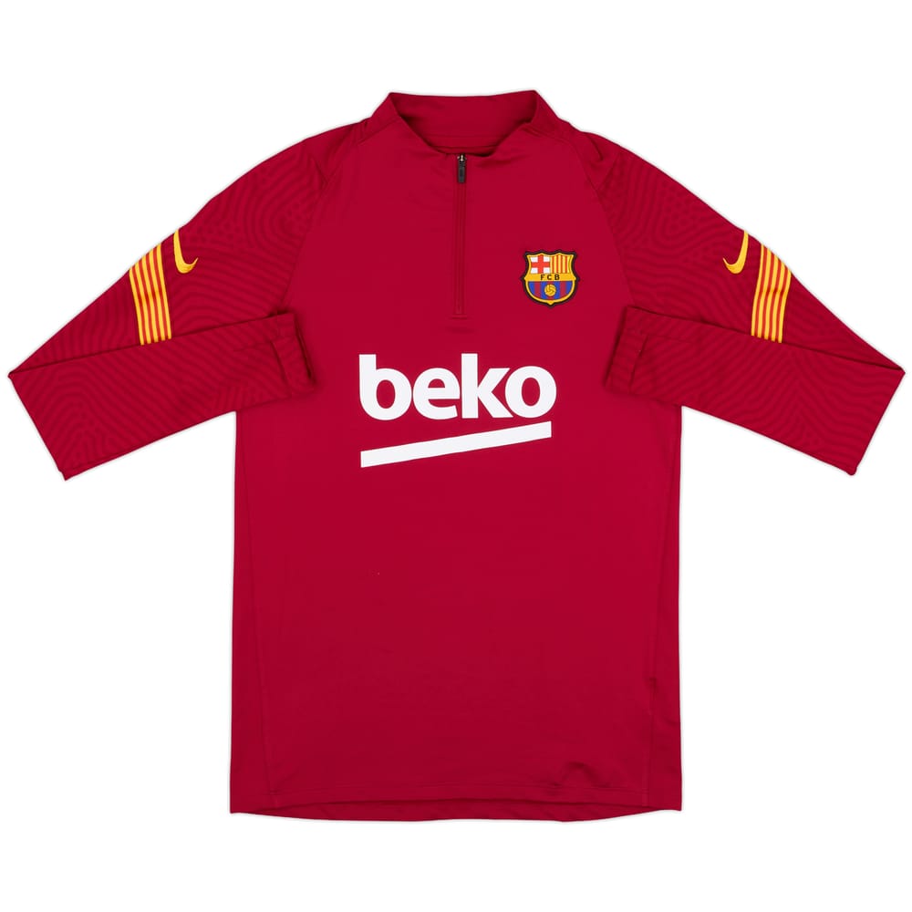 2020-21 Barcelona Nike 1/4 Zip Drill Top - 8/10 - (S)