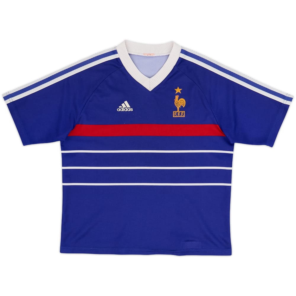 1998-00 France Home Shirt - 6/10 - (L.Boys)