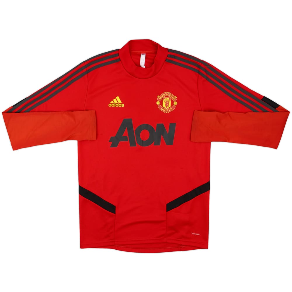2019-20 Manchester United adidas Drill Top - 7/10 - (S)