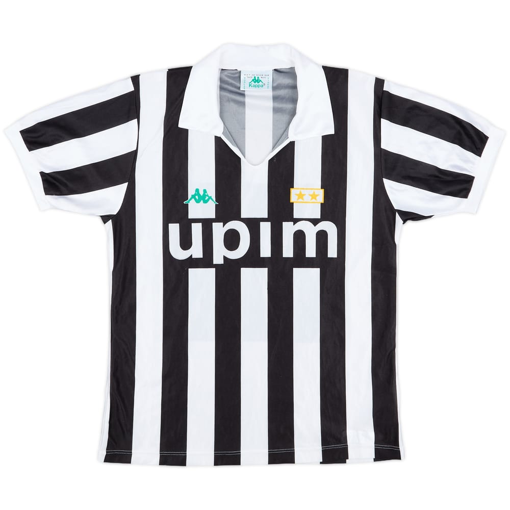 1991-92 Juventus Home Shirt - 8/10 - (M.Boys)