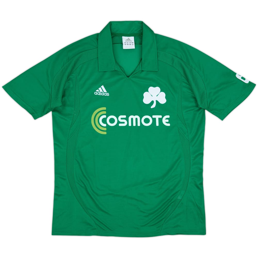 2008-09 Panathinaikos Home Shirt - 8/10 - (M)
