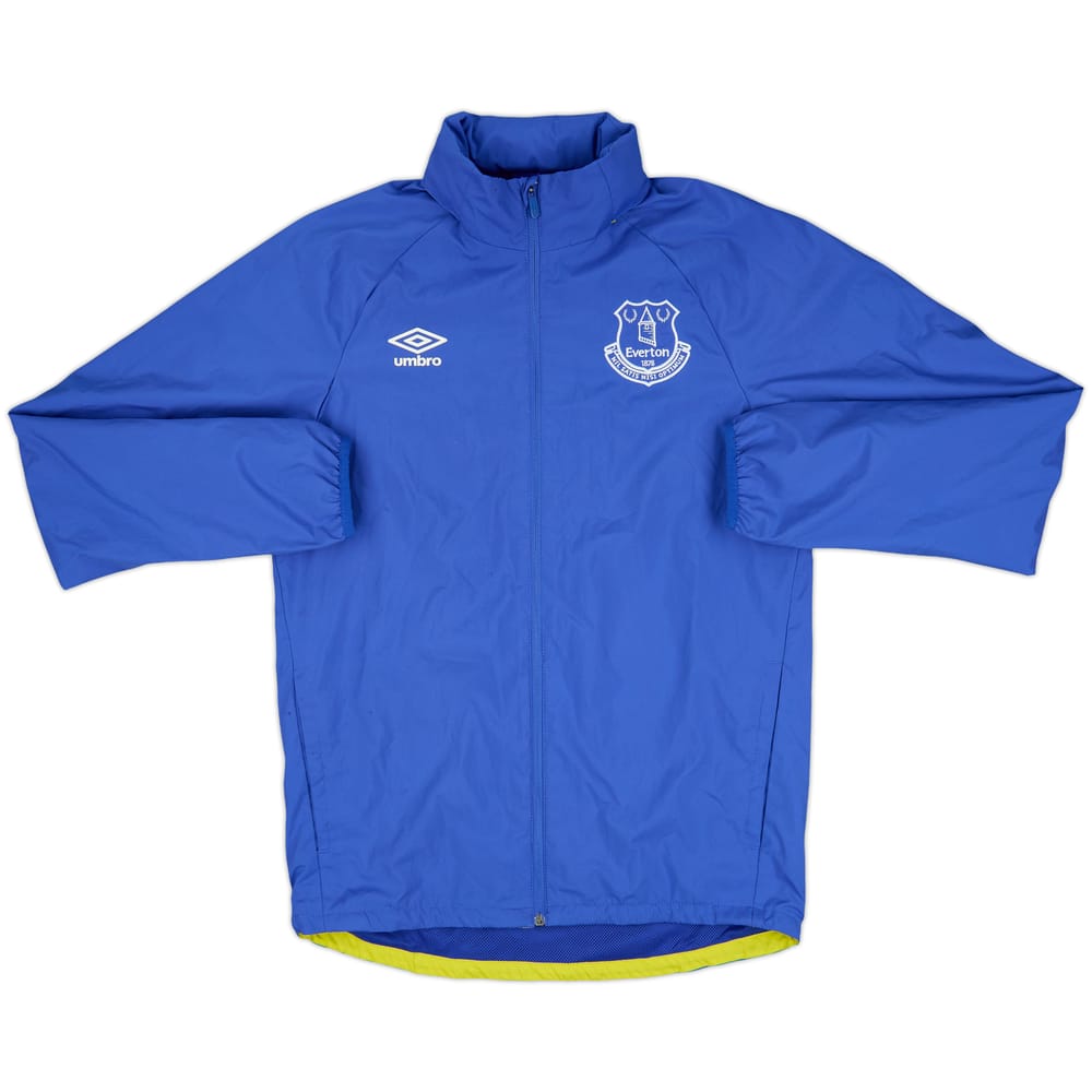 2016-17 Everton Umbro Hooded Track Jacket - 8/10 - (S)